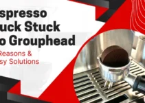 Espresso Puck Stuck To Grouphead [5 Reasons & Easy Solutions]