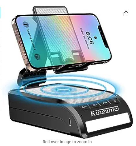 Cool Boy Friend Portable Bluetooth Speaker with Phone Stand