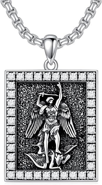 Swordgod St Michael/Thomas/Francis/Joseph/Raphael/Jude/Benedict Necklace