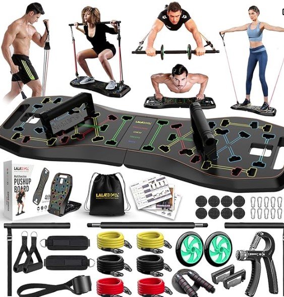 LALAHIGH Portable Home Gym System