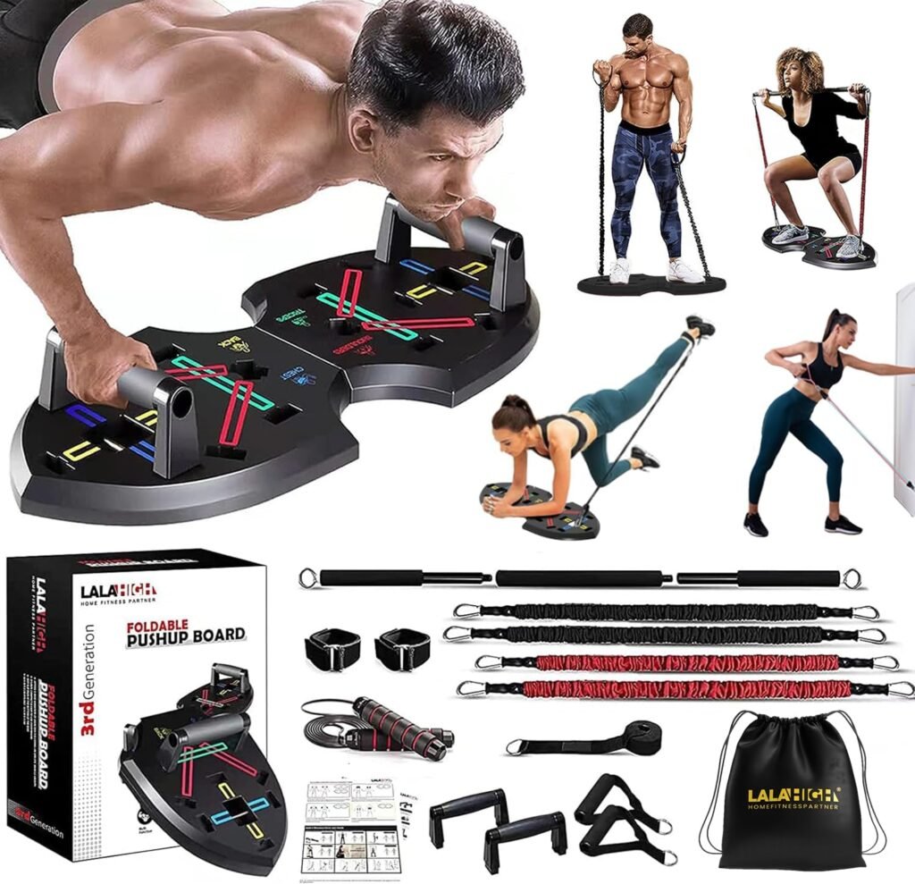 Upgraded Push Up Board - best high-tech home gym